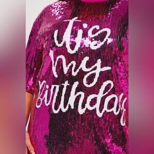 It’s my birthday dress